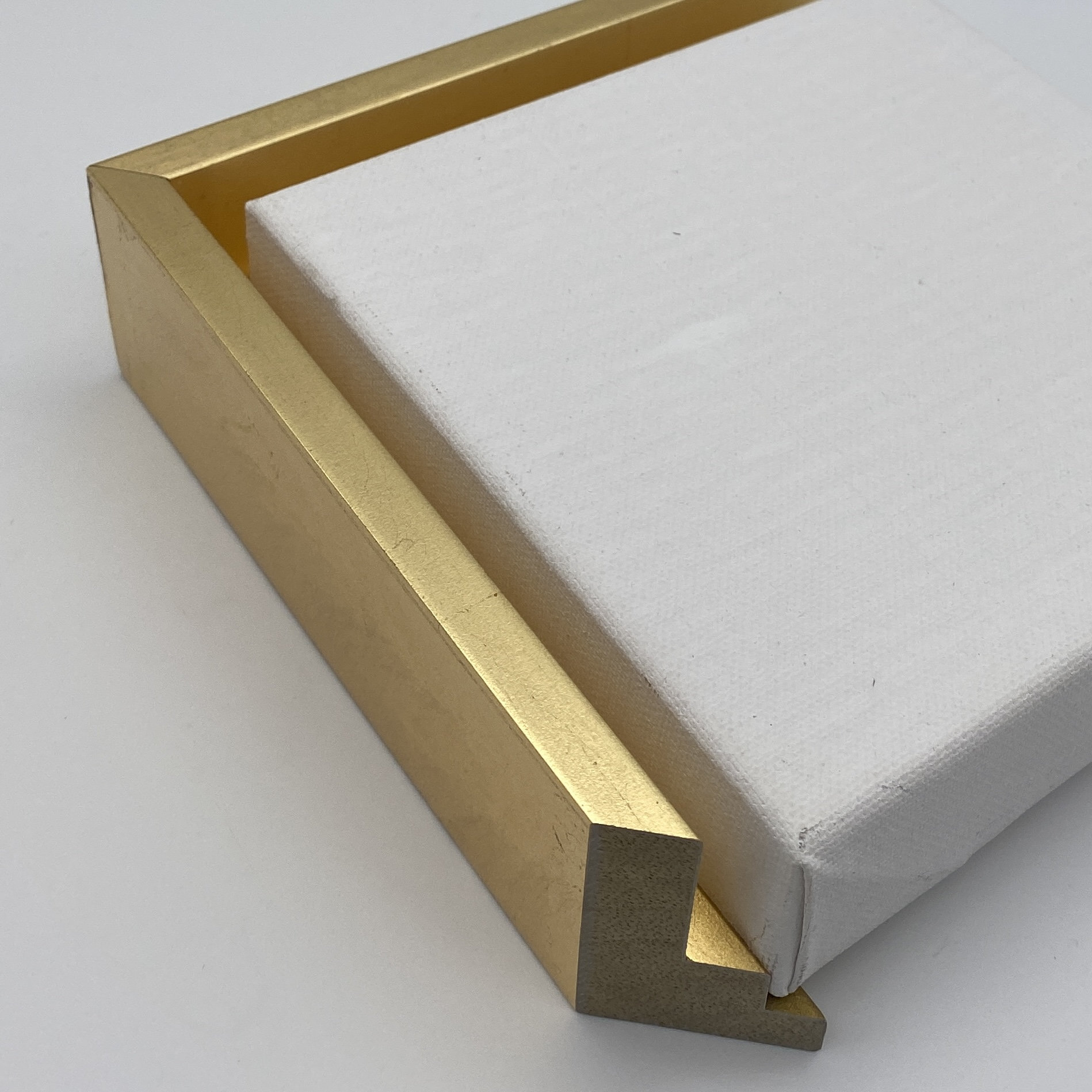 Marco flotante de oro para lienzo grueso de 15 marco Etsy
