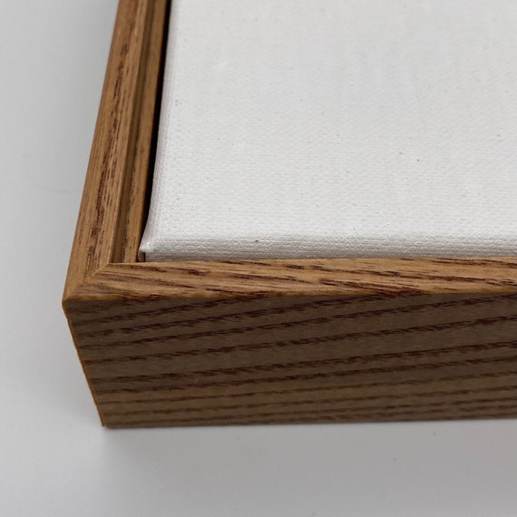Canvas Box Frame Natural Oak Wood Frame Frame for Canvas Etsy