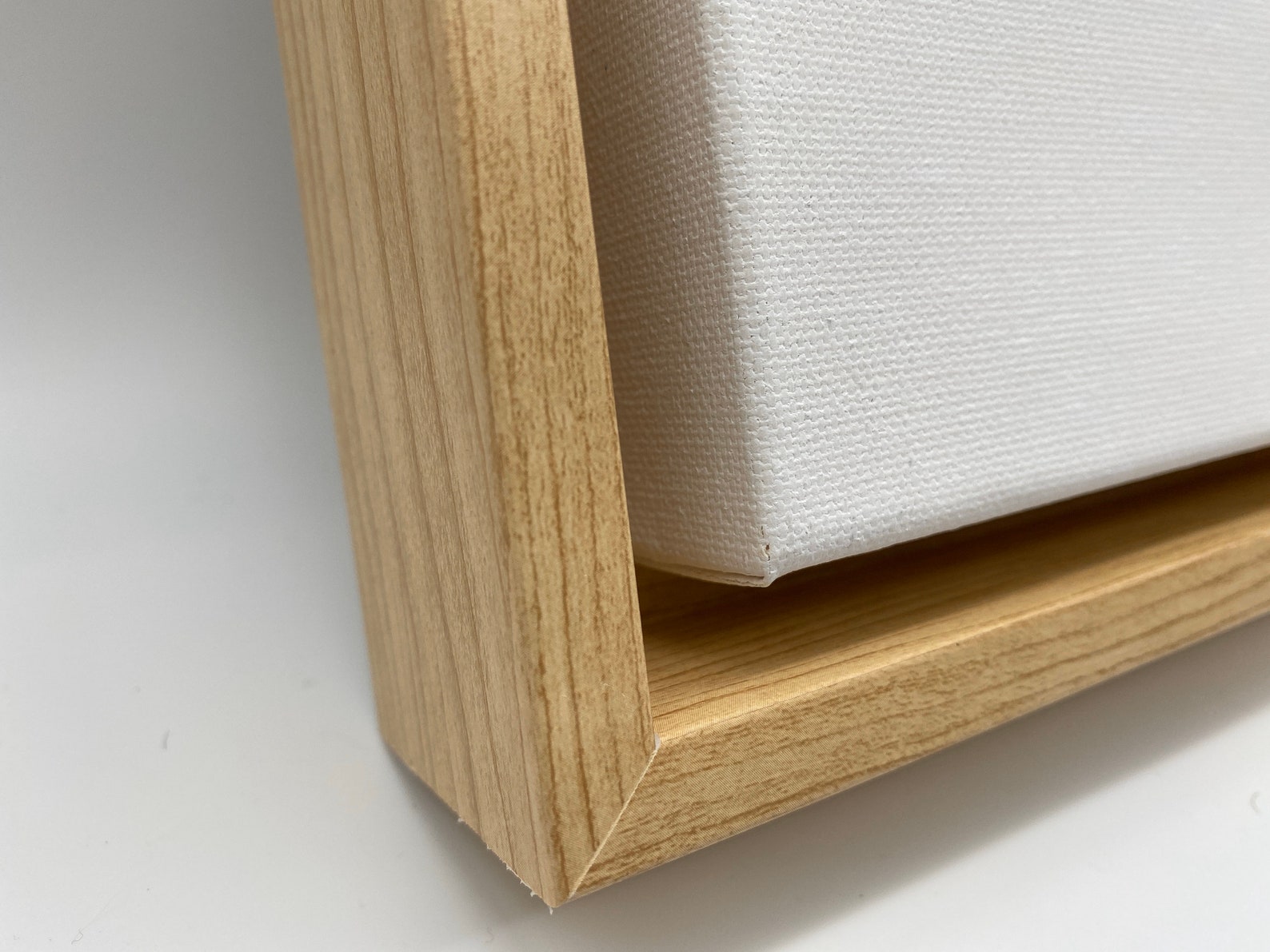 Wood Floater Frame for 3/4 inch Canvas Maple Frames for Art Etsy