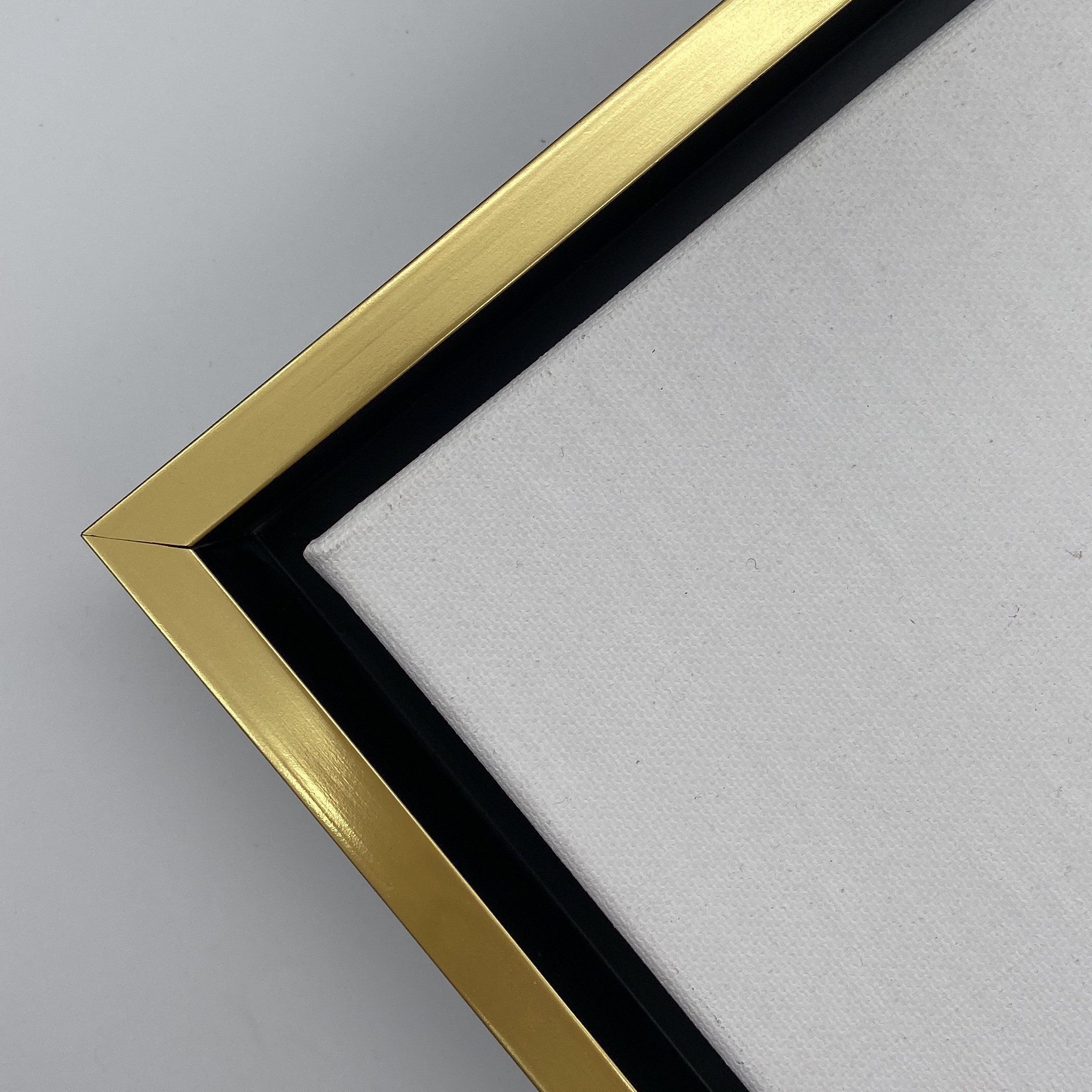 or Gold Flat Black Silver 12x12 Metal Picture Frame w/-Glass 