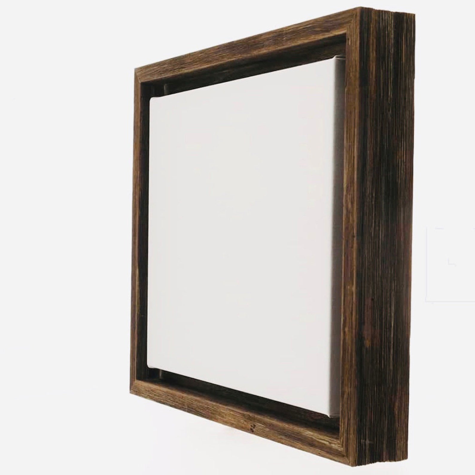Floating Canvas Frame Canvas Floater Frame Wood Floating Etsy