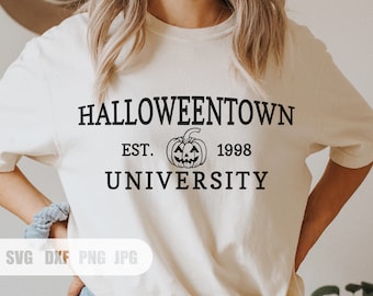 Halloweentown university Svg, Halloween Svg, Halloween Shirt SVG, Svg, Png, DXF files for Cricut