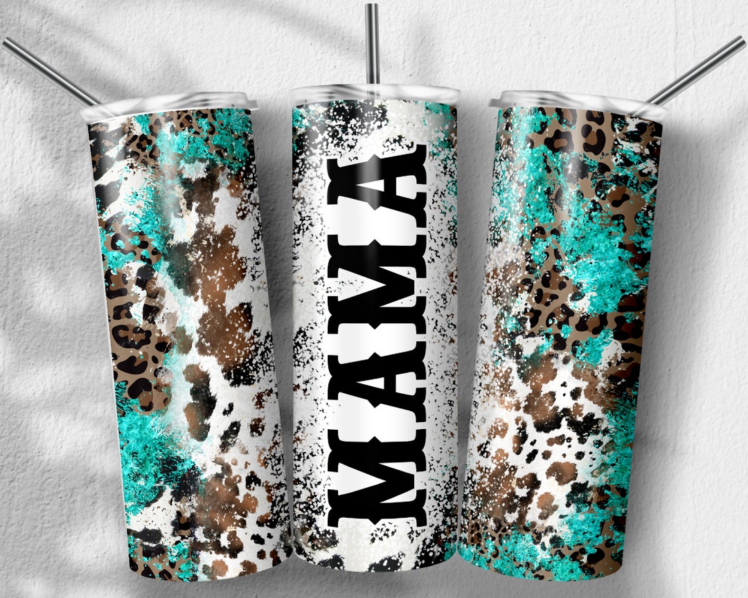 Cowhide Mama Png, Western Sublimation Designs, Skinny Tumbler 20oz, PNG ...