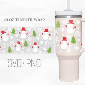 Snowflake Tumbler Wrap Svg, Christmas svg, Funny Christmas 40 Oz Quencher Stanley Full Wrap, Svg, Png, files for Cricut