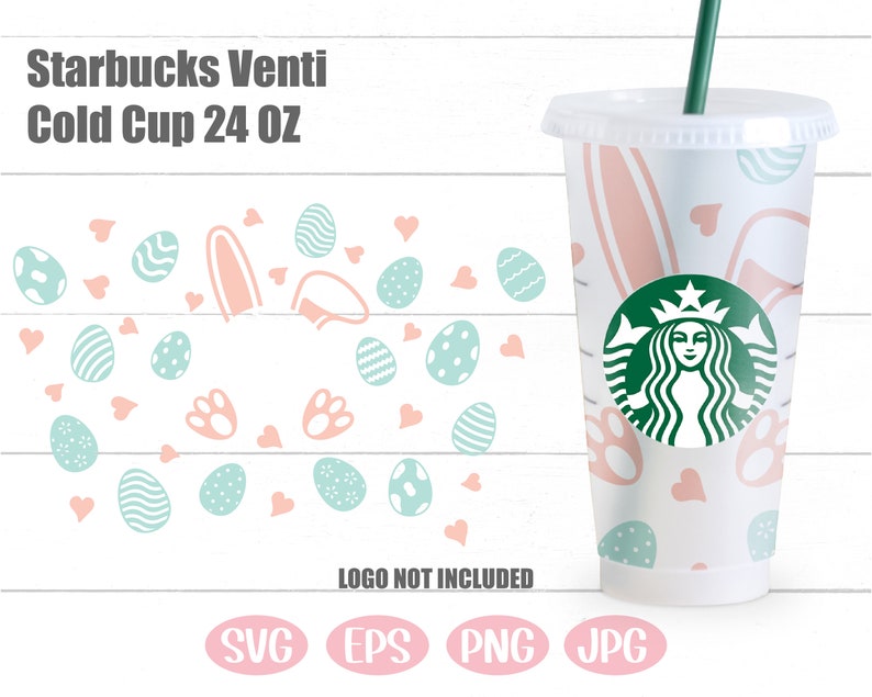 Bunny Easter Egg Starbucks Cup SVG Starbucks Svg Starbucks Etsy Australia