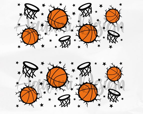 Basketball Lover Tumbler Wrap Svg, Basketball Player, Cheer Sports