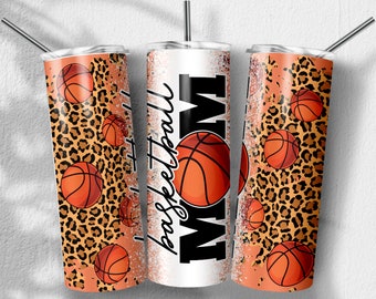 Basketball Mom Png, Mom Life Png,  Sublimation Designs, Skinny Tumbler 20oz, PNG File Digital Download