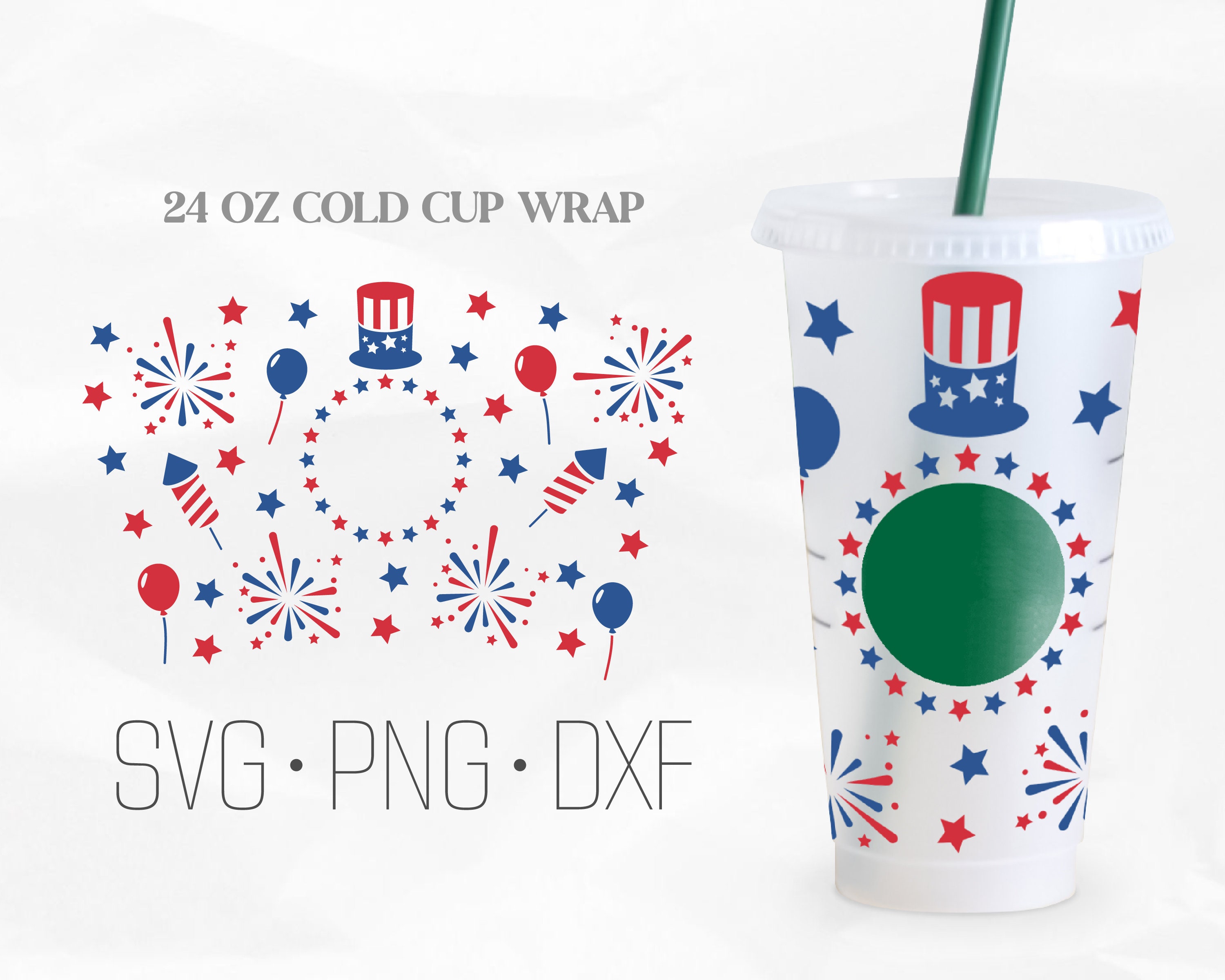 Starbucks Cups Fourth of July - Etsy