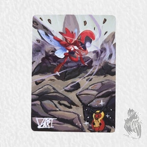 SCIZOR Pintado à Mão - Coroa Zenith
