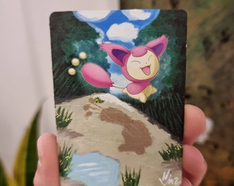 SKITTY  Hand-Painted