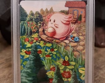 CHANSEY Hand Painted - Graded - Hidden Fates
