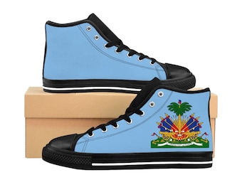 Canvas High Top Sneaker Casual Skate Shoe Boys Girls Eritrea Flag