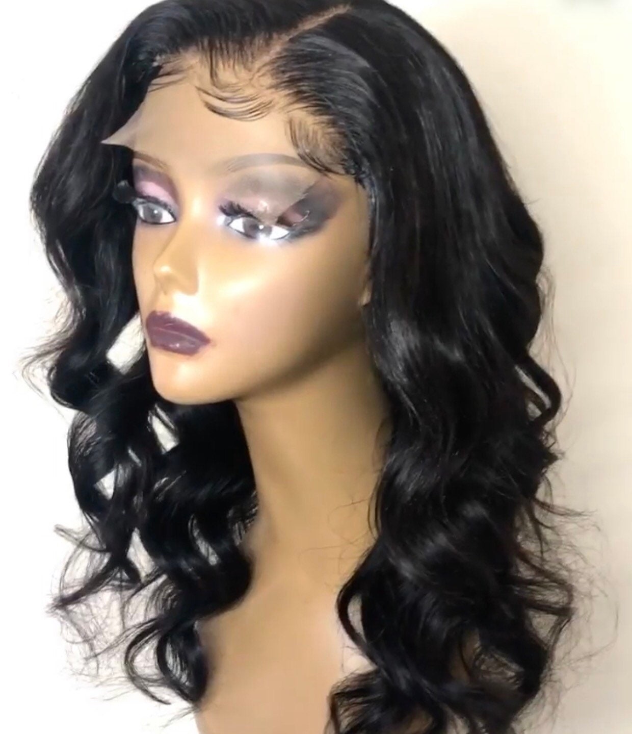 4x4 Closure Wig Straight Or Body Wave Free Part 200 Etsy