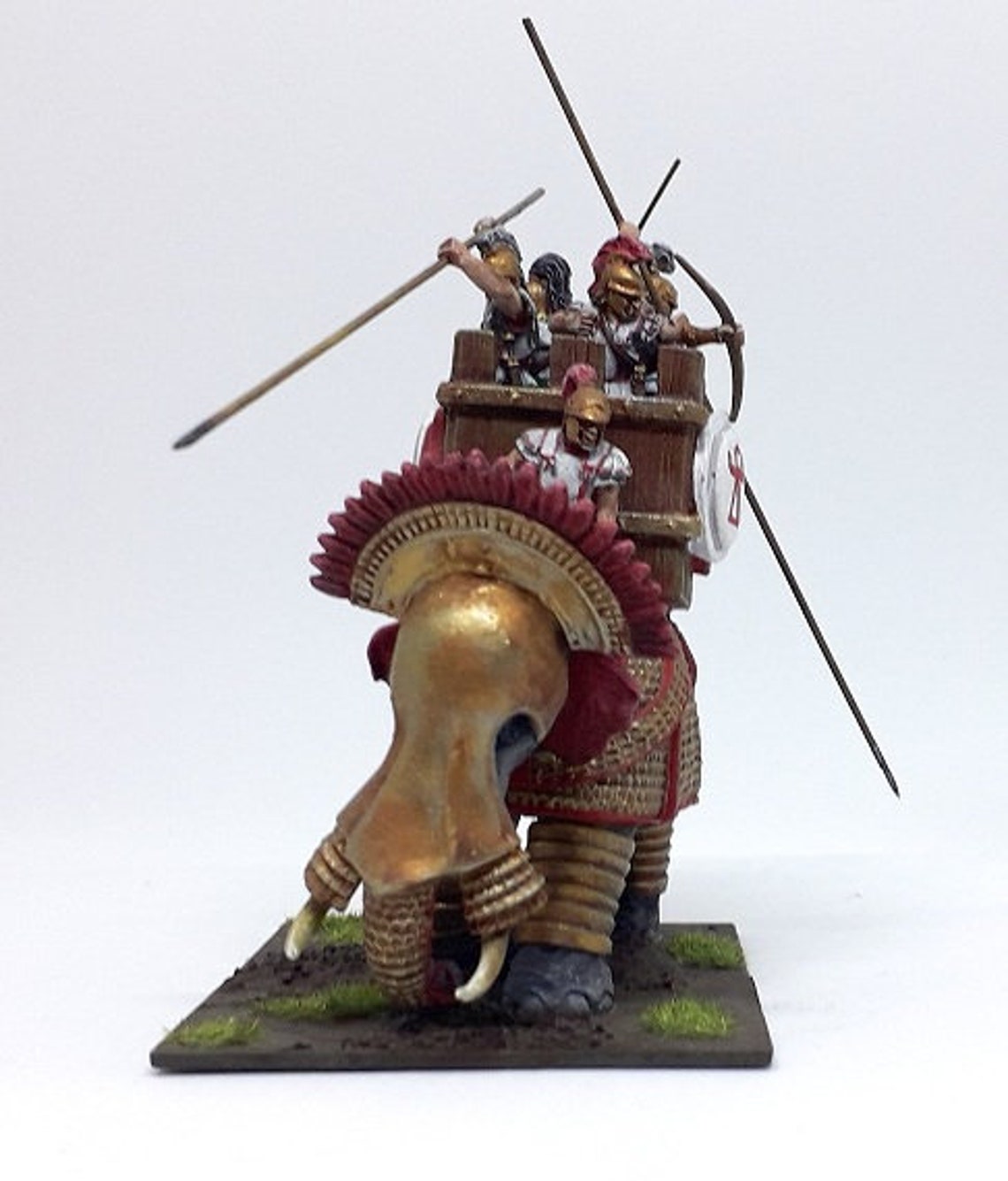 Successor War Elephant Playng Miniatures Warrior Miniature | Etsy