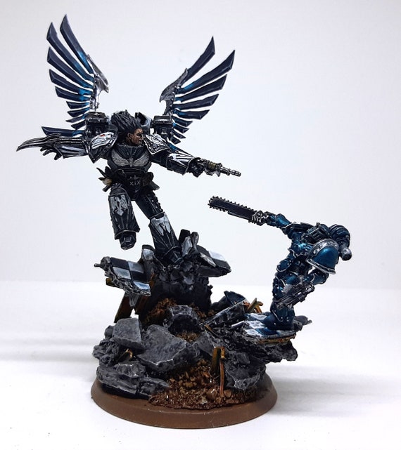 Corvus Corax Primarch Of The Raven Guard Warhammer Miniatures Etsy