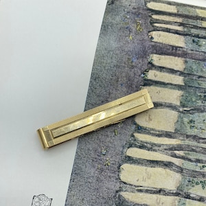 Men’s Vintage Solid 14k Gold Money or Tie Clip