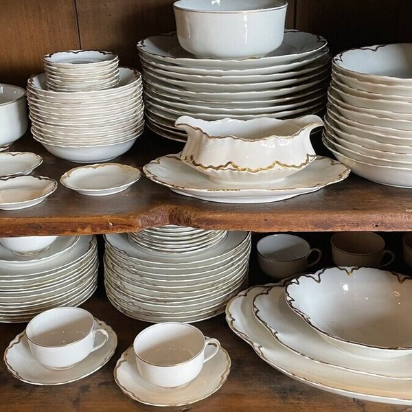 Antique Bone China Etsy