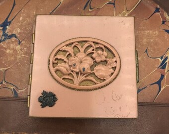 1940's Rex Fifth Avenue Women's Military Enamel Compact (Clean)