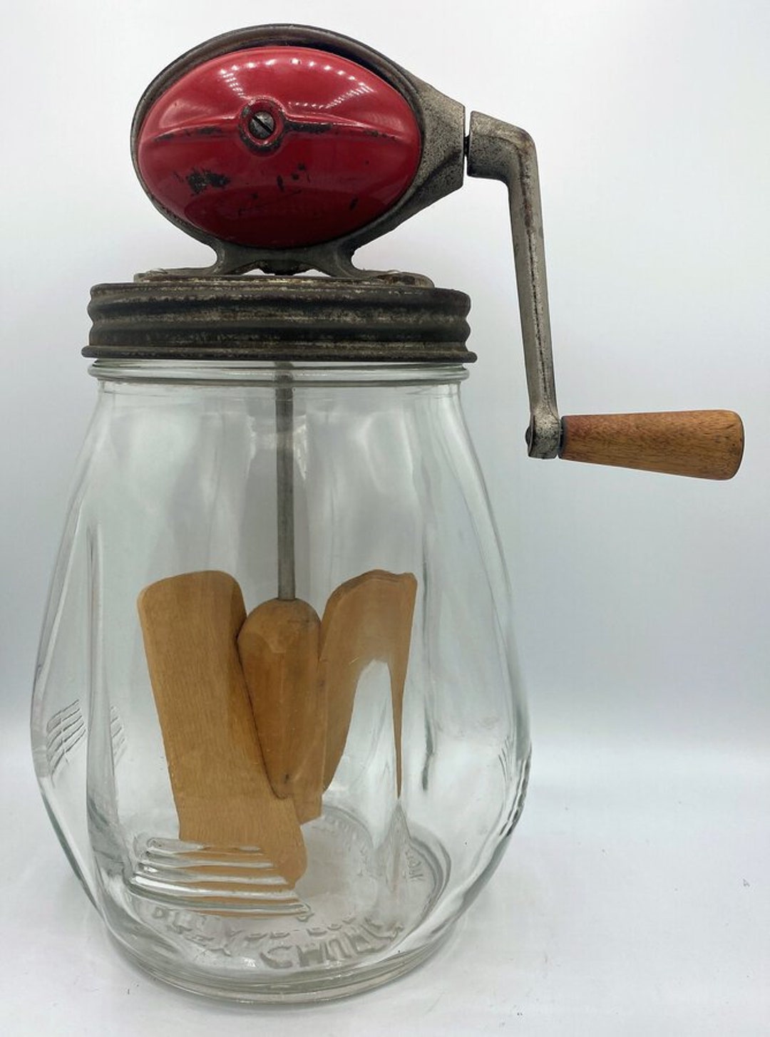 Vintage 1940s Dazey Crank Butter Churn No. 4 Etsy