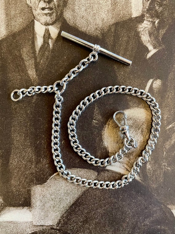 Vintage Sterling Watch Fob - image 2