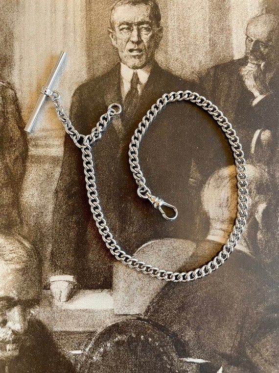 Vintage Sterling Watch Fob - image 6