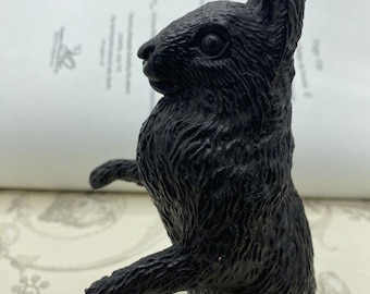 Cast Metal Decorative Rabbit Figurine
