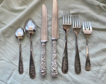 【S.Kirk & Son】【純銀】レターナイフ 薔薇 スターリング スケール S.Kirk & Son】【純銀】レターナイフ 薔薇が彩る スターリング