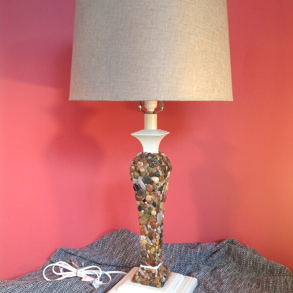 Stone Lamp Etsy