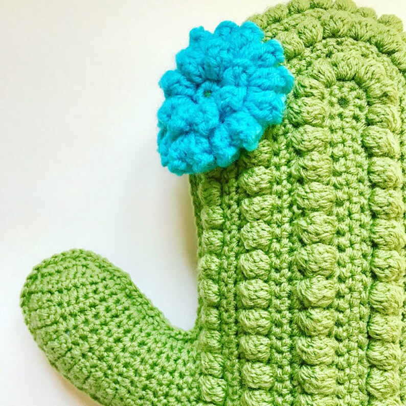 Crochet Cactus Pillow Boho Cactus Pillow Bobble Cactus Pillow Cactus Throw Pillow Cactus Pillow Cactus Nursery Decoration