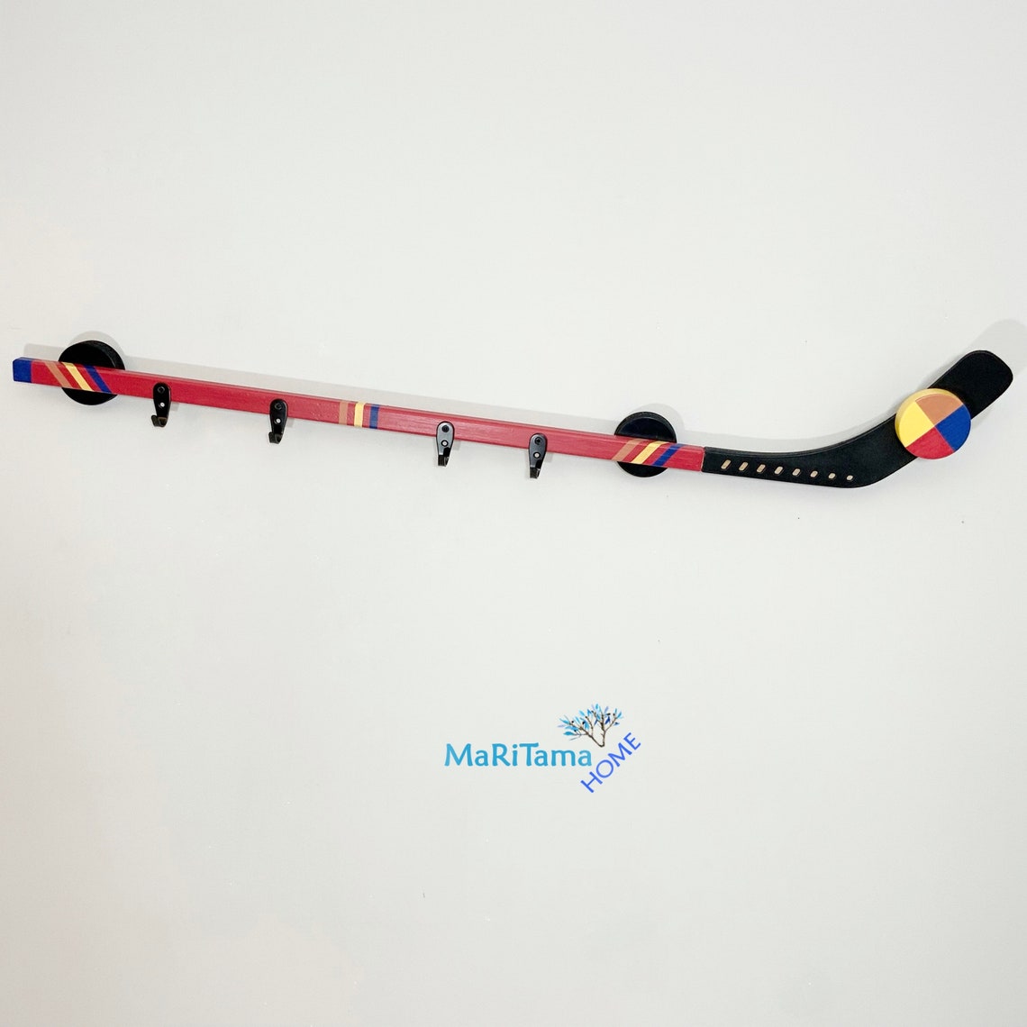 Hockey Stick Coat Hanger Etsy
