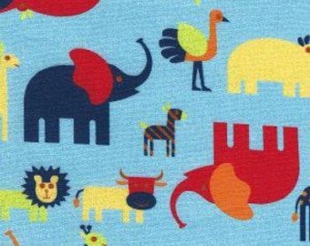 Safarie, Zoo Animal Print Fabric