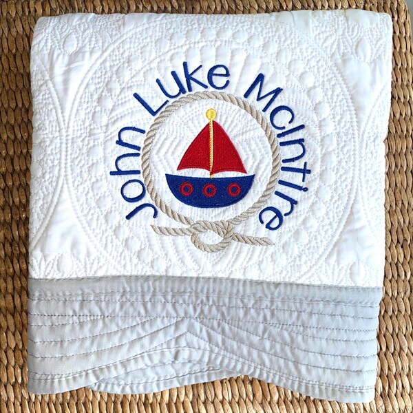 Nautical Baby Bedding Etsy