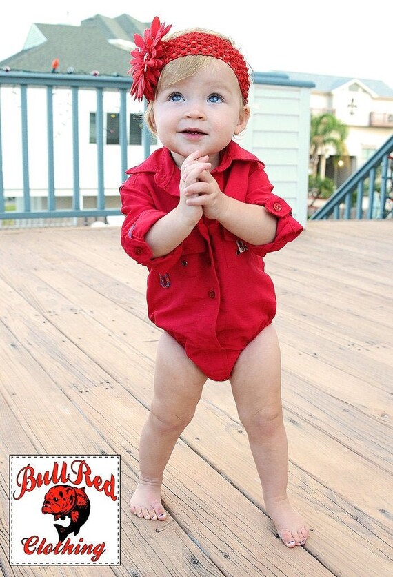 Monogrammed Fishing Shirt Long Sleeve, Personalized Infant Fishing