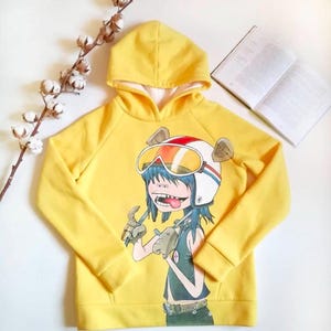 Custom hand painted Gorillaz hoodies
