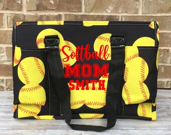 Softball Tote Etsy