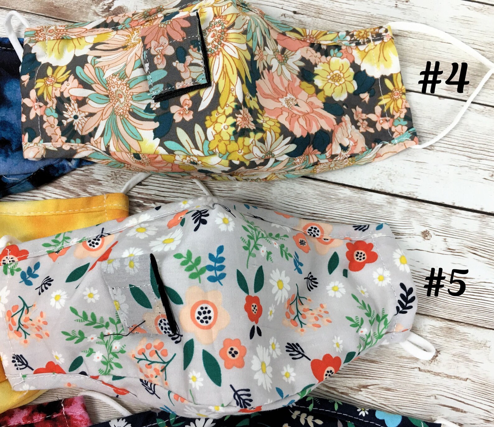 Straw Hole Face Mask Mask With Straw Insert Drinking Masks Etsy