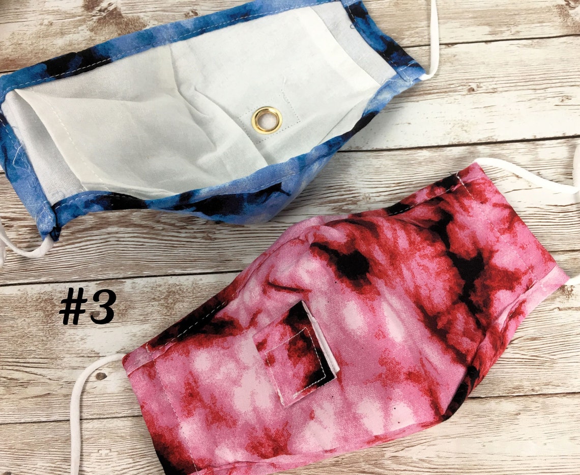 Straw Hole Face Mask Mask With Straw Insert Drinking Masks Etsy