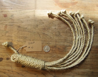 Cotton Discipline Rope Whip scourge, Flogger: Tool of Initiation, Penance,  Spiritual Discipline & Lent Ready to Ship 