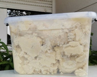 5kg Beurre karité de brut, pur, 100% naturel, cru - raw shea butter bulk wholesale - Vegan Friendly _ Cruelty free