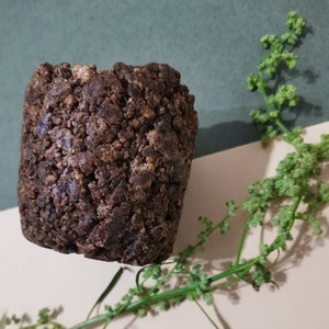 Natural and authentic African black soap Skin care/Face Raw, Organic, Authentic African Black Soap Ghana, Nigeria image 4