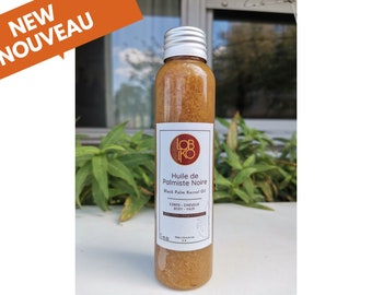 Huile de palmiste noire pure 100% naturelle - African palm kernel oil - Mayanga noir
