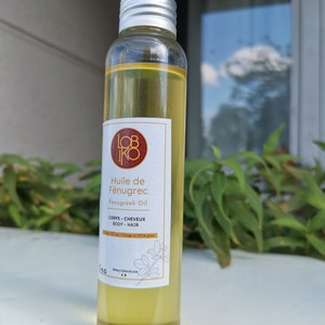 Natural cold-pressed fenugreek oil, extra virgin pure hair growth oil firming chest and buttocks image 3