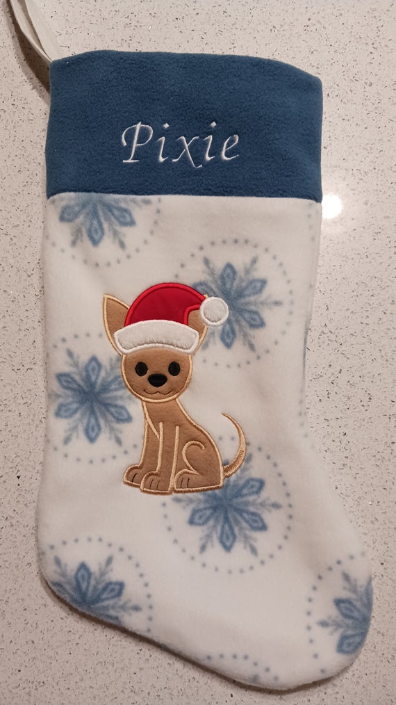 Chihuahua Christmas Stocking Chihuahua Christmas Stocking