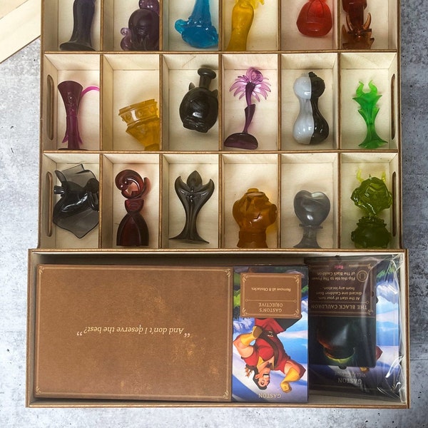 Disney Villainous Etched Mass Storage Solution Organizer