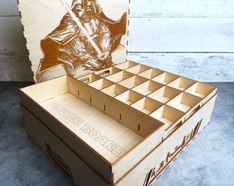 Star Wars Villainous Etched Mass Storage Solution Organizer