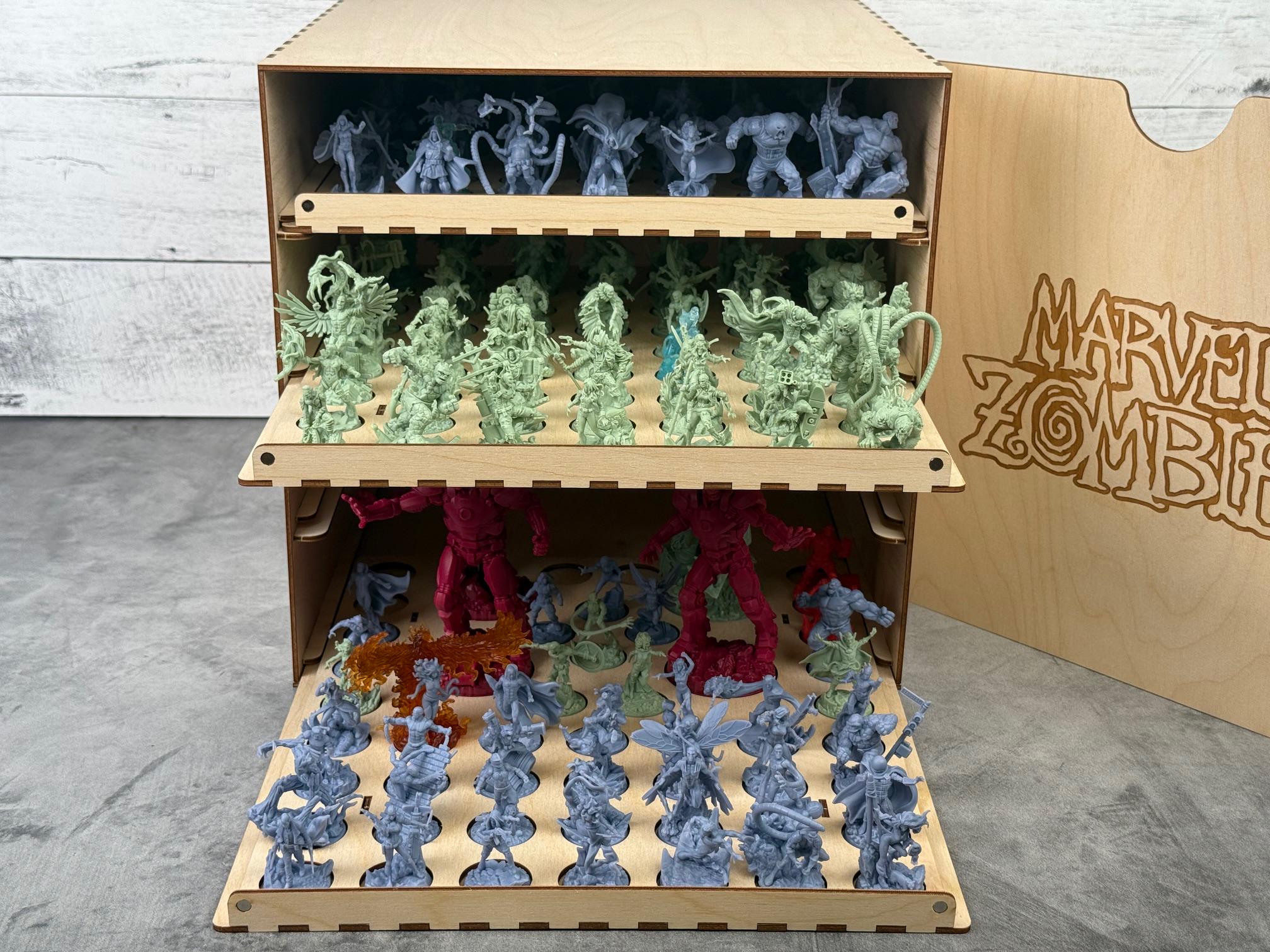 Marvel Zombies Miniature Storage | Magnetic Front Plate and