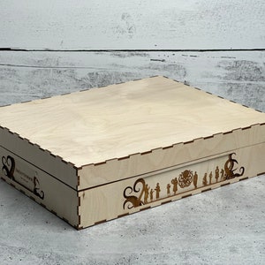 Arkham Horror LCG Etched Mass Storage Solution Organizer Stand Alone Horizontal