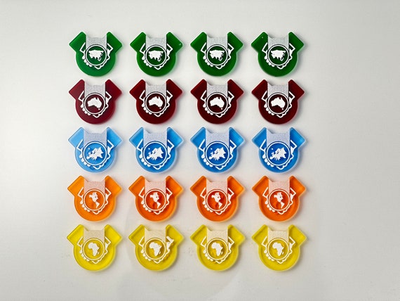 Ark Nova Partner Zoo Tokens X20 (double Sided) - Etsy