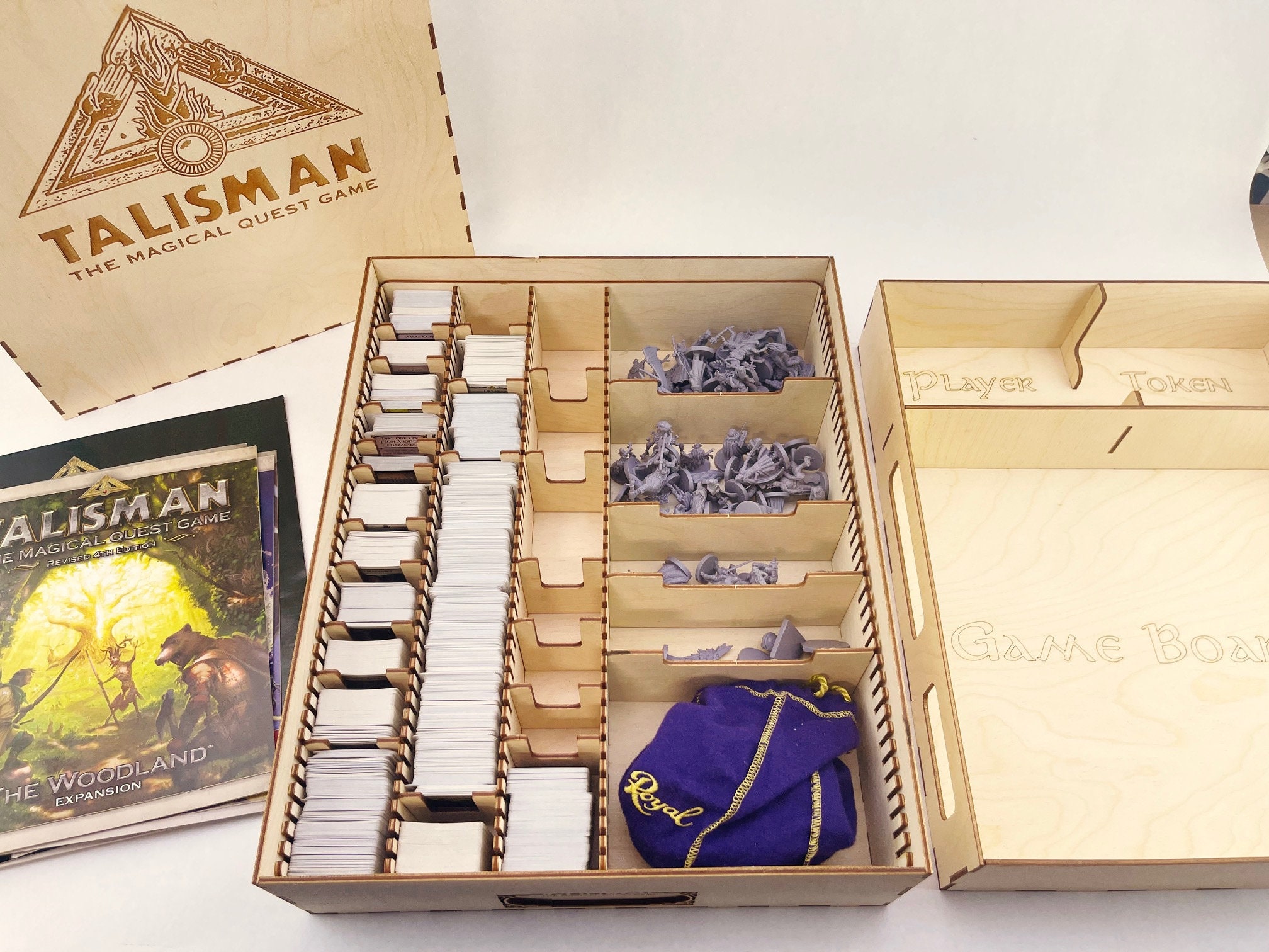 Player Board Organizer for Talisman 