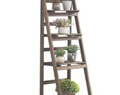 Foldable Ladder Shelf,Plant Stand,